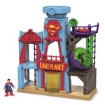 Ficha técnica e caractérísticas do produto Conjunto Mattel DC Heroes Super Homem Metrópolis
