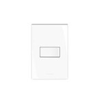 Ficha técnica e caractérísticas do produto Conjunto Montado de 1 Interruptor Simples com Placa 4x2 10A Branco