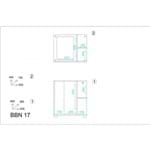 Ficha técnica e caractérísticas do produto Conjunto para Banheiro Branco Bbn 17-06 Brv Móveis