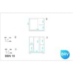 Ficha técnica e caractérísticas do produto Conjunto para Banheiro Branco Bbn 19-06 Brv Móveis