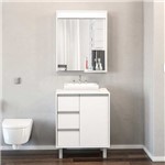 Ficha técnica e caractérísticas do produto Conjunto para Banheiro Lucca - Politorno - Branco