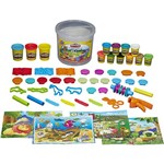 Ficha técnica e caractérísticas do produto Conjunto Play-Doh Aventuras no Zoo - Hasbro