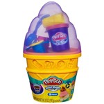 Ficha técnica e caractérísticas do produto Conjunto Play-Doh Cone Sorvete Lilás - Hasbro