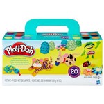 Ficha técnica e caractérísticas do produto Conjunto Play-Doh Hasbro com 20 Potes Sortidos
