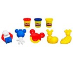 Ficha técnica e caractérísticas do produto Conjunto Play-Doh Hasbro Molde Mickey Club