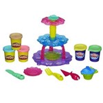 Ficha técnica e caractérísticas do produto Conjunto Play-Doh Hasbro Torre de Cupcake A5144