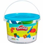 Ficha técnica e caractérísticas do produto Conjunto Play-Doh Mini Balde Números 23414 - Hasbro - Azul Doce
