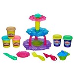 Ficha técnica e caractérísticas do produto Conjunto Play-Doh Torre de Cupcake Hasbro A5144