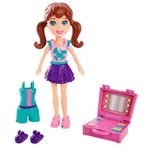 Ficha técnica e caractérísticas do produto Conjunto Polly Pocket Mattel Casa Divertida - Lila
