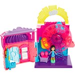 Ficha técnica e caractérísticas do produto Conjunto Polly Pocket Pollyville Predio Luxo - Parque de Diversões BGY04/BGY06 Mattel