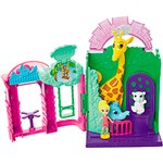 Conjunto Polly Pocket Pollyville Predio Luxo - Zoológico BGY04/BGY07 Mattel