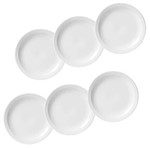 Ficha técnica e caractérísticas do produto Conjunto Prato Raso Oxford Porcelanas Biona IM12-9001 - 27 Cm - 6 Peças