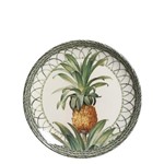 Ficha técnica e caractérísticas do produto Conjunto Pratos de Sobremesa 6pcs Pineapple Green Porto Brasil