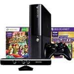 Ficha técnica e caractérísticas do produto Console Microsoft Xbox 360 500gb com Kinect + Jogo Sports Ultimate + Jogo Kinect Adventures