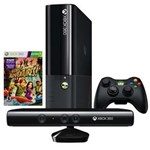 Ficha técnica e caractérísticas do produto Console Microsoft Xbox 360 250GB Edição Standard + Kinect + Kinect Adventures - Xbox 360