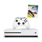 Ficha técnica e caractérísticas do produto Console Microsoft Xbox One S 500gb Ultra HD 4k + 1 Jogo Online Forza Horizon 3 Bivolt