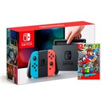 Ficha técnica e caractérísticas do produto Console Nintendo Switch Azul/vermelho + Jogo Mario Odyssey - Nintendo