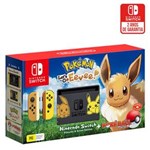 Ficha técnica e caractérísticas do produto Console Nintendo Switch Pokemon Let`s Go Eevee Bundle + Pokeball Plus - Nintendo