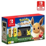 Ficha técnica e caractérísticas do produto Console Nintendo Switch Pokemon Let's Go Eevee Bundle + Pokeball Plus - Nintendo