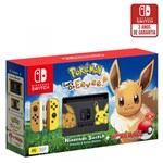 Ficha técnica e caractérísticas do produto Console Nintendo Switch Pokemon Lets Go Eevee Bundle + Pokeball Plus - Nintendo