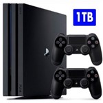 Ficha técnica e caractérísticas do produto Console / Sony / Playstation 4 PRO / 1TB / 2 Controles - Preto