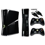 Ficha técnica e caractérísticas do produto Console Xbox 360 4Gb + 2 Controles