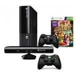 Ficha técnica e caractérísticas do produto Console Xbox 360 4GB Kinect 2 Controles Wireless