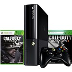 Ficha técnica e caractérísticas do produto Console Xbox 360 500GB + Controle Sem Fio + Jogo Call Of Duty Ghosts + Call Of Duty Black OPS II