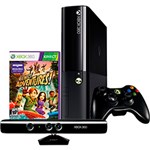 Ficha técnica e caractérísticas do produto Console XBOX 360 250GB + Kinect Sensor + Game Kinect Adventures + Controle Sem Fio