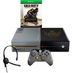Console Xbox One 1 TeraByte + Game Call Of Duty Advanced Warfare + Headset + Controle Sem Fio