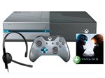 Console Xbox One 1TB com Controle Microsoft - Jogo Halo 5 Guardians Via Download