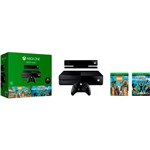 Ficha técnica e caractérísticas do produto Console Xbox One 500GB + Controle Sem Fio + Kinect + Game Zoo Tycoon e Kinect Sports Rivals - Microsoft