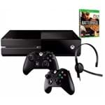 Ficha técnica e caractérísticas do produto Console Xbox One 500gb + Jogo Battlefield Hardline + 2 Controles Wireless + Headset Com Fio