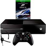 Console Xbox One 500GB + Jogo Forza 6 (Via Download) + Controle Wireless + Headset com Fio