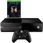 Console Xbox One 500GB + Jogo Halo The Master Chief Collection (Via Download) + Controle Wireless