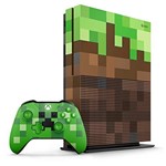 Ficha técnica e caractérísticas do produto Console Xbox One S - 1 Terabyte + HDR + 4K Streaming + Jogo Minecraft - Edição Limitada