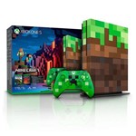 Console Xbox One S 1tb com Jogo Minecraft Edition Bundle Microsoft
