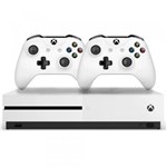 Ficha técnica e caractérísticas do produto Console Xbox One S MIcrosoft 1TB 4K 2 Controles Branco - Bivolt
