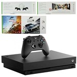 Ficha técnica e caractérísticas do produto Console Xbox One X de 1tb Microsoft 1787 Bivolt + 2 Jogos Forza - Preto