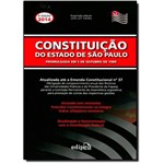 Ficha técnica e caractérísticas do produto Constituição do Estado de São Paulo: Promulgada em 5 de Outubro de 1989