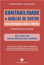 Ficha técnica e caractérísticas do produto Contabilidade e Analise de Custos - Freitas Bastos
