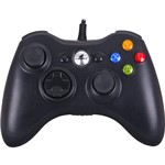 Ficha técnica e caractérísticas do produto Controle com Fio para Xbox 360 Xgc-101 Preto Fortrek
