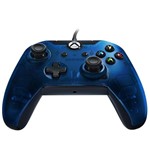 Ficha técnica e caractérísticas do produto Controle com Fio para Xbox One e PC Azul - PDP