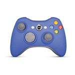 Ficha técnica e caractérísticas do produto Controle Dazz Xbox 360 Azul 621079