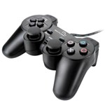 Ficha técnica e caractérísticas do produto Controle Dual Shock Playstation 2 Multilaser JS043 Preto