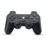 Ficha técnica e caractérísticas do produto Controle Dual Shock Sem Fio Preto Dazz - Playstation 2