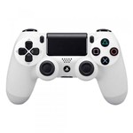 Ficha técnica e caractérísticas do produto Controle Dualshock 4 Branco - Sem - Fio - PS4 - Sony Playstation 4