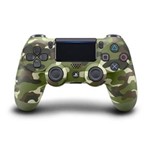 Ficha técnica e caractérísticas do produto Controle Dualshock 4 Camuflado Verde - Sem - Fio - Ps4 - Sony Playstation 4