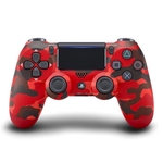 Ficha técnica e caractérísticas do produto Controle Dualshock 4 Camuflado Vermelho sem Fio - PS4 Sony