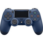 Ficha técnica e caractérísticas do produto Controle Dualshock 4 Midnight Blue - PS4